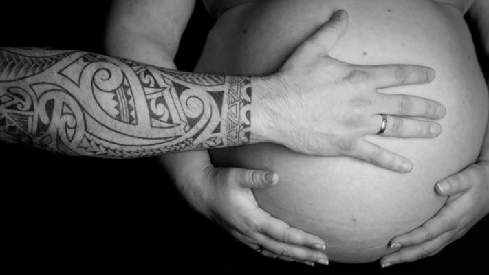 Zwangerschapsshoot zwart-wit, UitjedakFotografie Nieuwegein, Utrecht